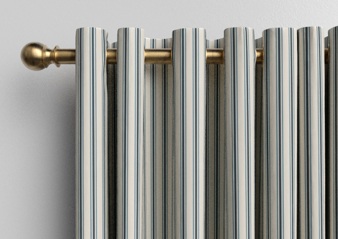 The British Stripe Co. Mary, Polzeath No.2 - Made to Measure Curtains - Image 12